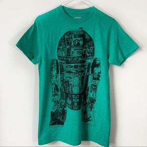 Star Wars Green Short Sleeves Graphic T-Shirt